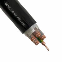 阻燃交聯(lián)聚乙烯絕緣聚氯乙烯護套銅芯電纜  ZB-YJV